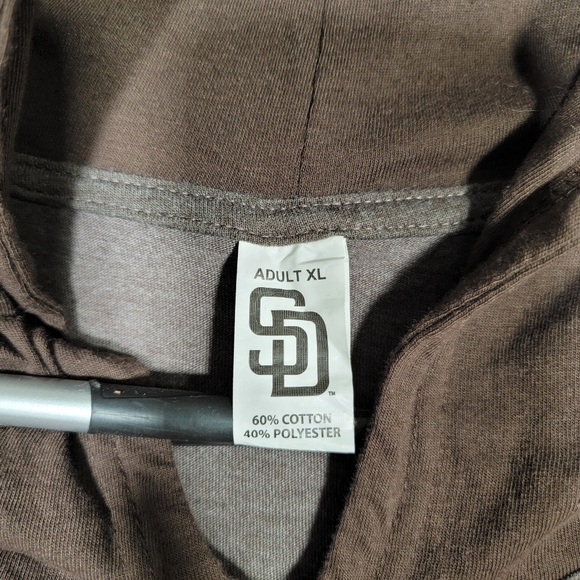 MLB San Diego Padres Swinging Friar SGA Pullover Hoodie Size XL - Picture 2 of 13